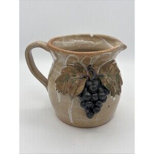 VNTG Signed Wilford Dean Studio Pottery Georgia Appalachian Folk Art Drip Glaze